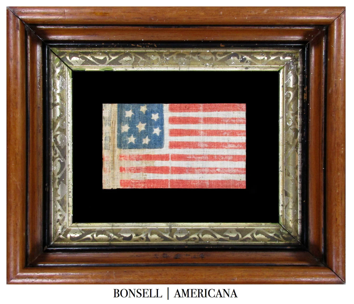 Scarce 8 Star Antique US Flag | Made to Celebrate the Secession of